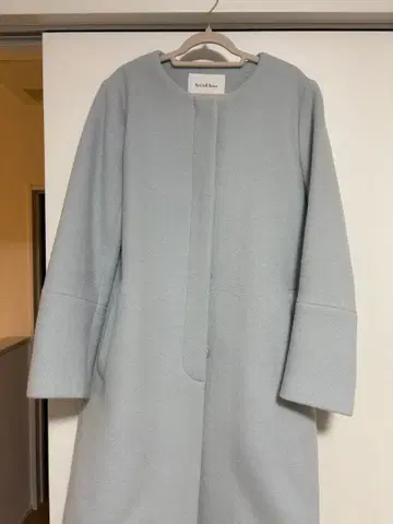 Spick & Span 라이트 블루 롱 코트