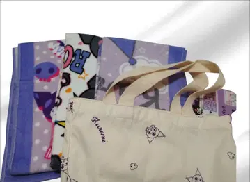 쿠로미 페이스 타월 3개 세트 토트백 포함 시마무라 해피백