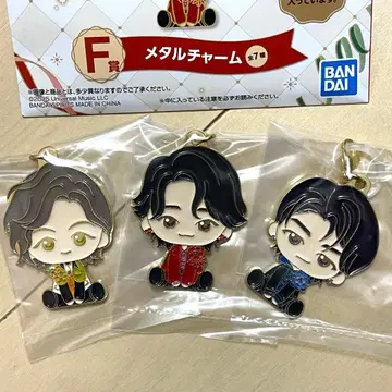 미세스 제일복권 메탈 참 3개 세트 로손 1번 복권 F상