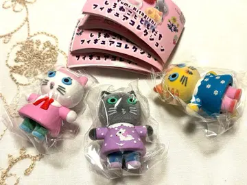 흰 고양이와 친구들 피규어 컬렉션 가챠