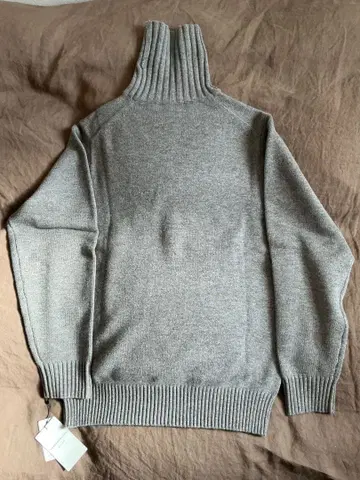 TOMORROWLAND 슈퍼 파인 램스울 터틀넥 니트