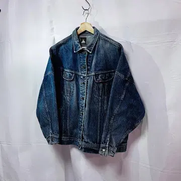 90s Lee 케미컬 워시 갤런틱 데님 자켓 G 자켓