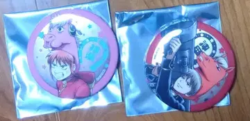 EDITH 점프 페스타 은혼 메탈릭 캔뱃지 카구라 오키타 EDITH