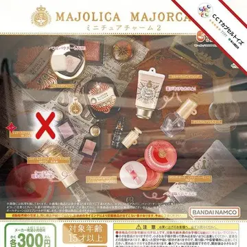 컴프 마죠리카 마죠르카 미니어처 참 2 [ 6종 세트 (레어 없음) ]