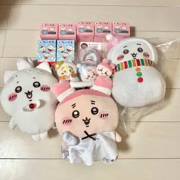 치이카와(먼작귀) 굿즈 묶음 판매 인형뽑기 경품 에니마이 복권 A상