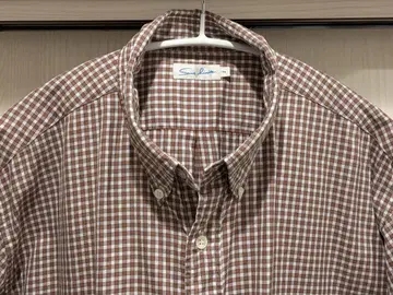Sans limite 산리미트 브라운 체크 셔츠 사이즈 1