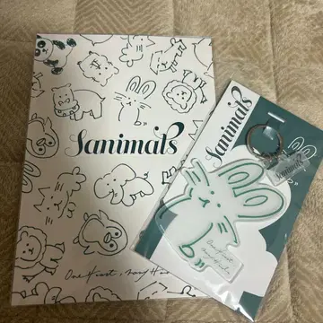 카토 시게아키 Sanimals 사니마루즈 아크릴 키링 스티커