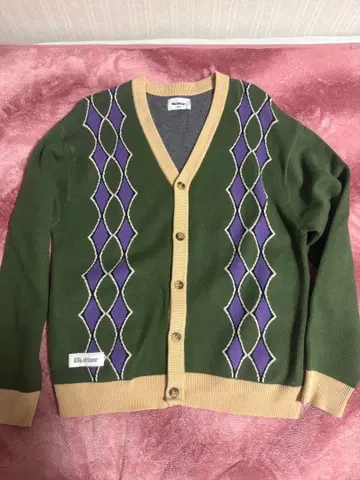 Butter goods 가디건 M 그린 울 스케이트 스트릿