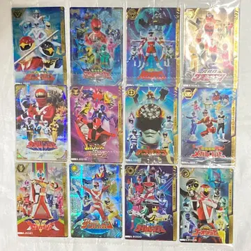 이타쟈가 슈퍼전대 히어로 50주년 기념 카드 컬렉션 24장 세트