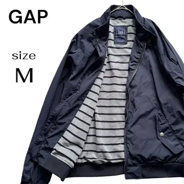 GAP 갭 나일론 해링턴 자켓 스윙탑 네이비 M