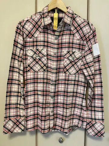 Roen 체크 무늬 플란넬 셔츠 L