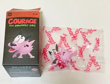 겁쟁이 강아지 커리지 피규어 jinart