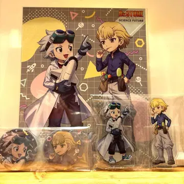 Dr.STONE 유년기 제노 스탠리 아크스타 캔뱃지 비쥬카드 구매 혜택