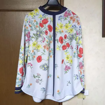 Wacoal 꽃무늬 긴팔 셔츠 M~L 사이즈 대응