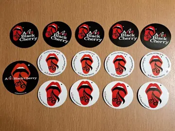 A8 Black Cherry 스티커 14장 세트