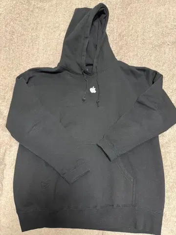 Apple 본사에서 산 후드티 L 사이즈 블랙