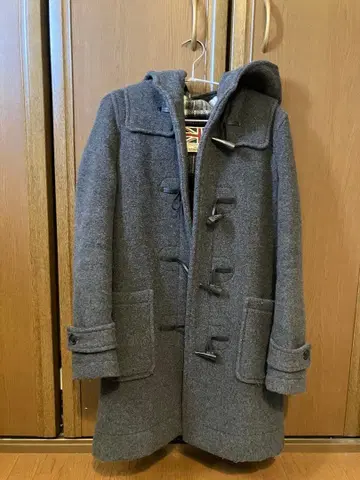 LONDON TRADITION IENA SLOBE 더플 코트 그레이