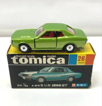 토미카 도요타 셀리카 1600 GT No.26 블랙 상자