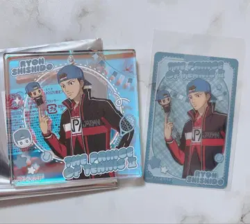 신 테니스의 왕자님 점프 페스타 오미쿠지 브로키 시시도 료 클리어 카드