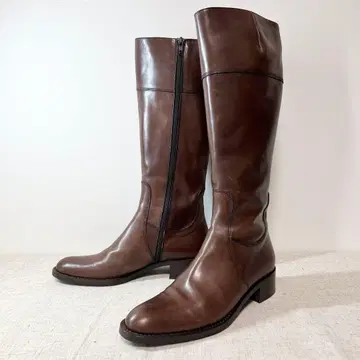 FRANCO MARTINI 프랑코 마르티니 롱 부츠 천연 가죽 24.5