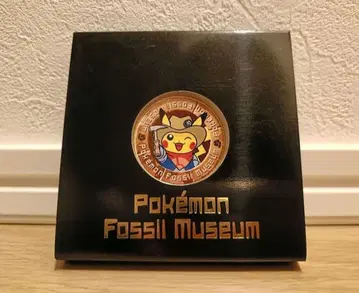미개봉 새상품 포켓몬 화석 박물관 한정판 메달 탐험 피카츄