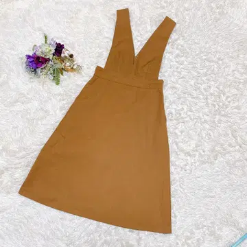 [ NATURAL BEAUTY BASIC ] 브라운 V넥 살로펫