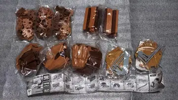 #2 캡슐 프라레일 레일/배경 부품 10개