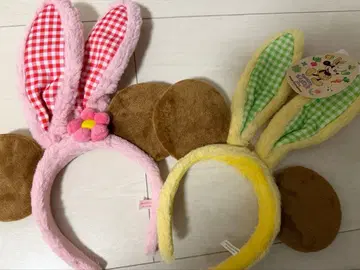 디즈니 Disney 미키 미니 부활절 머리띠 세트