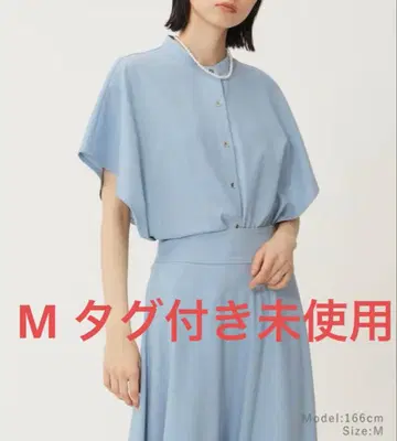 25ss 이번 시즌 PLST 샴브레이 밴드 카라 셔츠