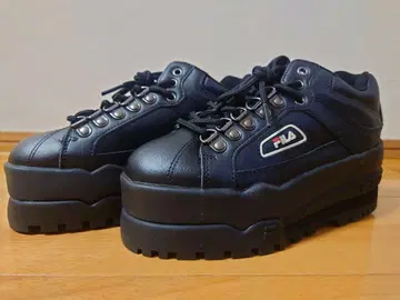 새상품급 FILA 휠라 트레일 블레이저 통굽 스니커즈 23.0cm 블랙