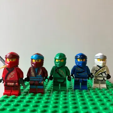 LEGO 닌자고 미니 피규어 카이 니야 로이드 젠 정품