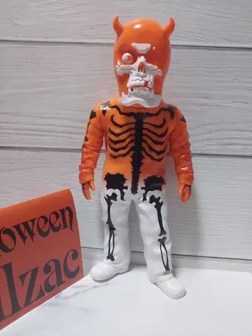 BALZAC 스컬맨 할로윈 손 피 묻은 비말