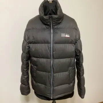 퍼스트 다운 FIRST DOWN 브라운 다운 자켓 L 사이즈
