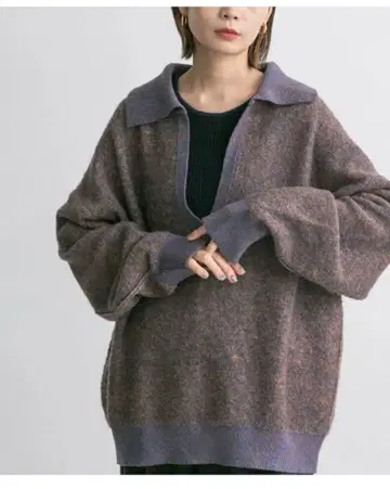 KBF 미사용 스키퍼 오버 니트