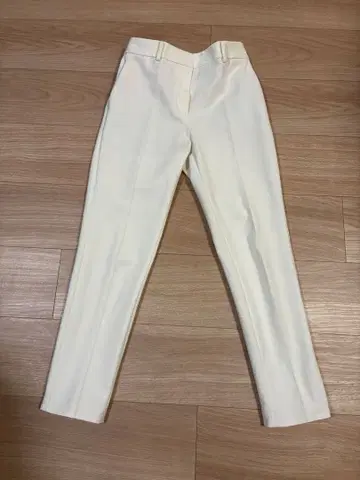 PLST 화이트 슬랙스 XXS 플라스테