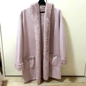 새상품급 핑크 비쥬 코트 레이디, 잉그, 미슈마슈, 리즈리사 취향