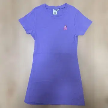 x-girl 보라색 반팔 원피스