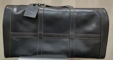 던힐 대형 가죽 보스턴 백