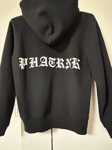 PHATRNK 블랙 후드티 후디