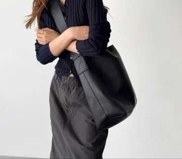 El mar 스퀘어 원 핸들 숄더백