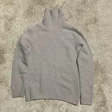 MORRIS & SON 터틀넥 스웨터 34 오트밀