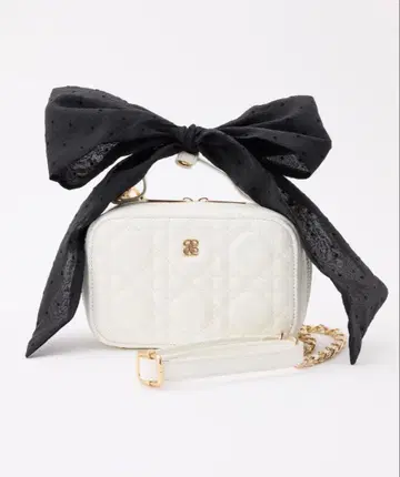 [ 모드 리본 컬렉션 ] 리본 달린 미니 스퀘어 백