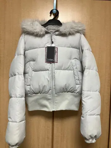 Lutique x 카토미카 충전솜 블루종 라이트 그레이 L 사이즈