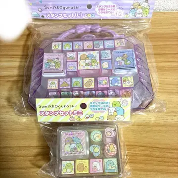 스미코구라시 스탬프 세트 L 스탬프 세트 미니