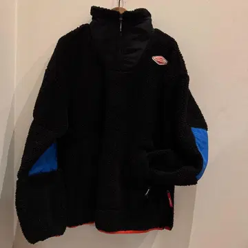 MERRELL 플리스 자켓 블랙/파랑/빨간색 M