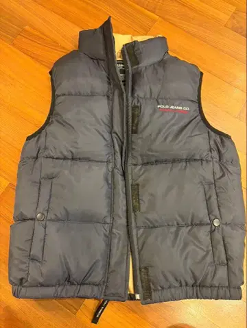 POLO JEANS CO. 다운 베스트 어린이용 S 사이즈 네이비