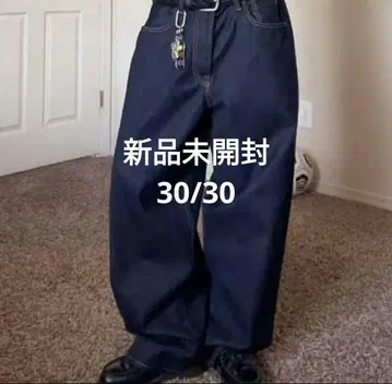 [ 미사용 새상품 ] GAP 슈퍼 배기 데님 다크 린스 30W30L