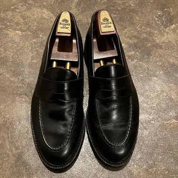 Berwick 블랙 가죽 로퍼