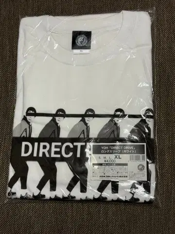 YOH DIRECT DRIVE 롱 슬리브 XL 화이트