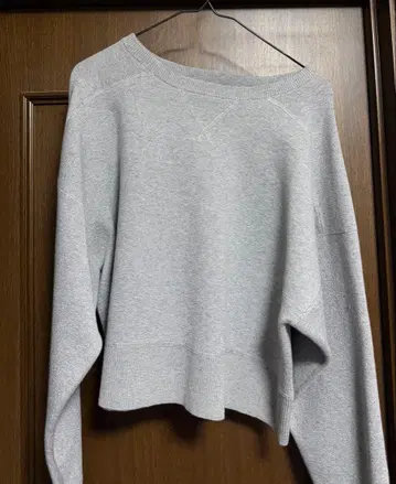 ROSSO 미사용 라메 믹스 그레이 니트